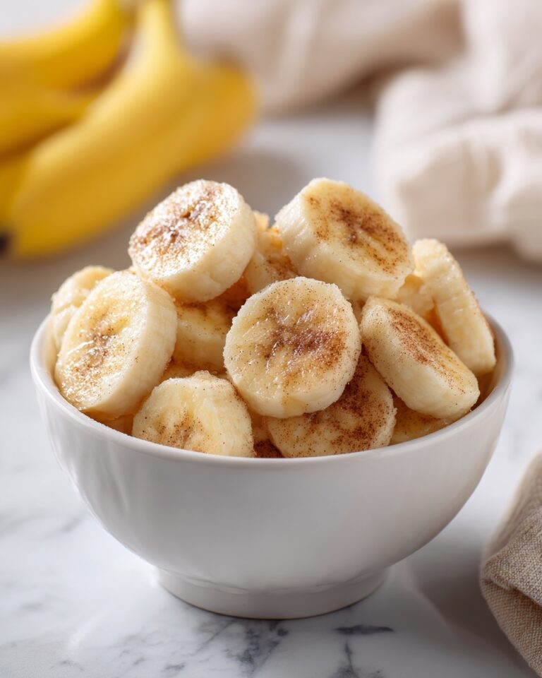Cinnamon-Sugar Air Fryer Banana Chips Recipe