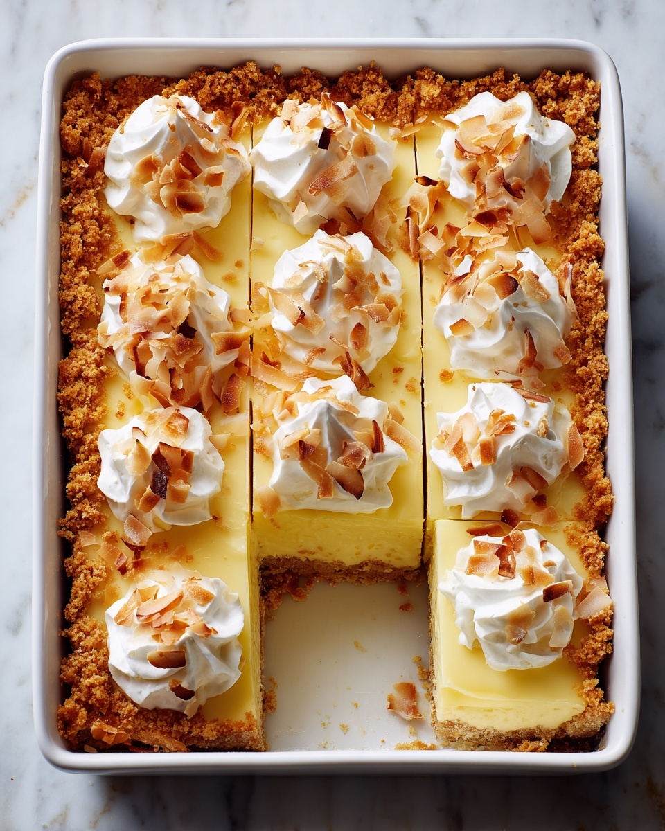 Coconut Cream Poke Cake Recipe - Recipe Image