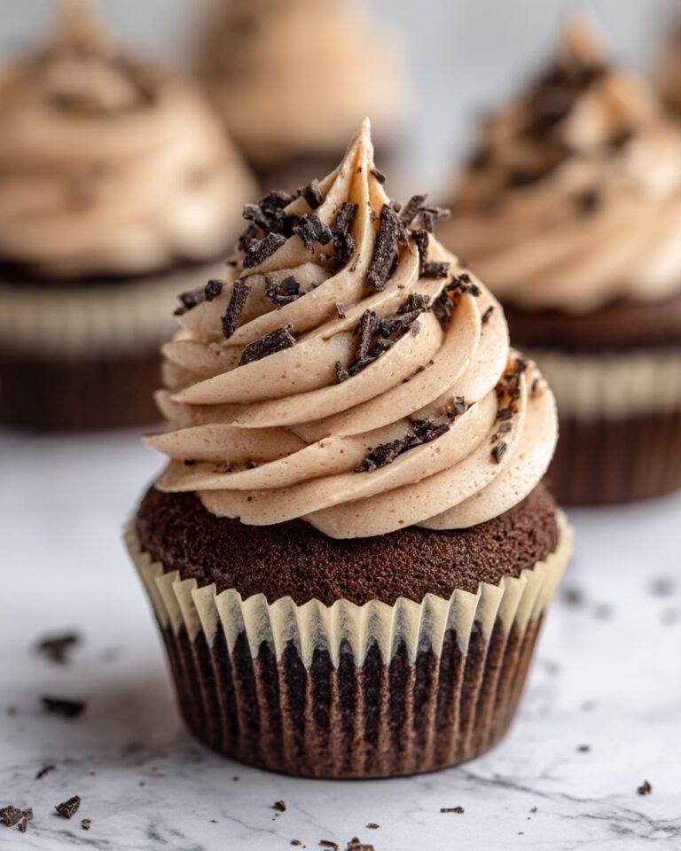 Brownie Cupcakes with Chocolate Buttercream Frosting Recipe