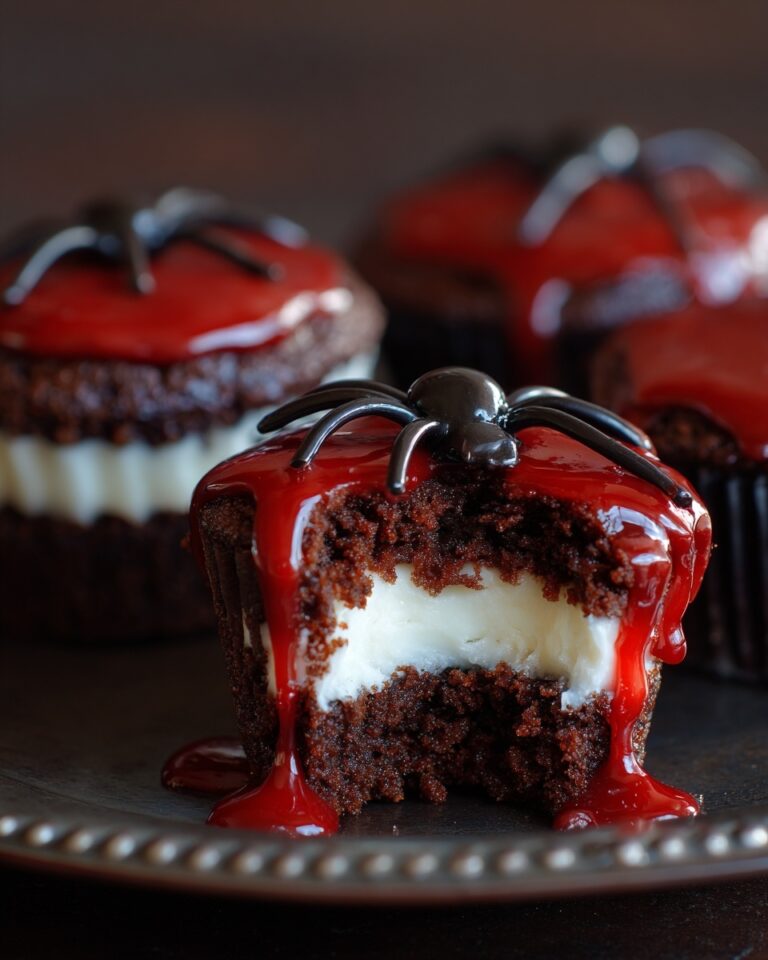 Vampire Bite Halloween Cupcakes Recipe