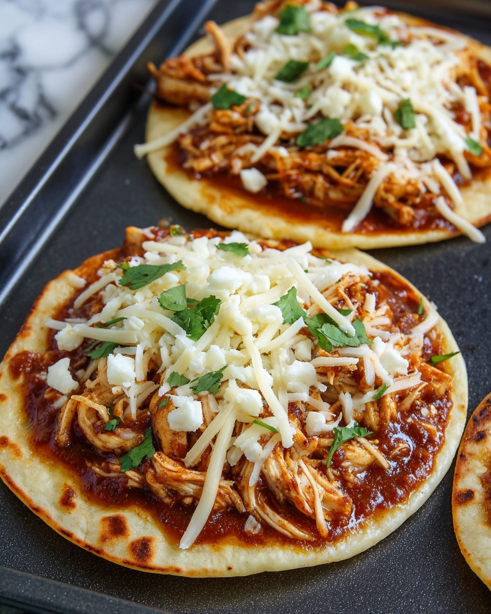 BBQ Chicken Tostadas Recipe - Recipe Image