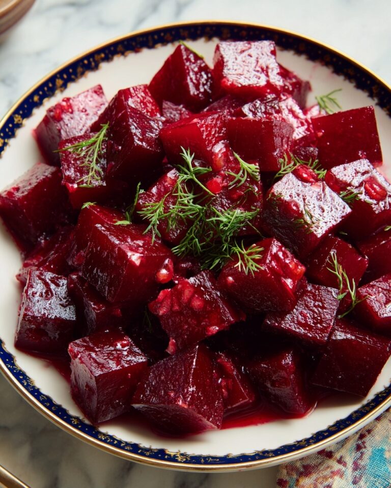 Roasted Beetroot and Garlic Recipe