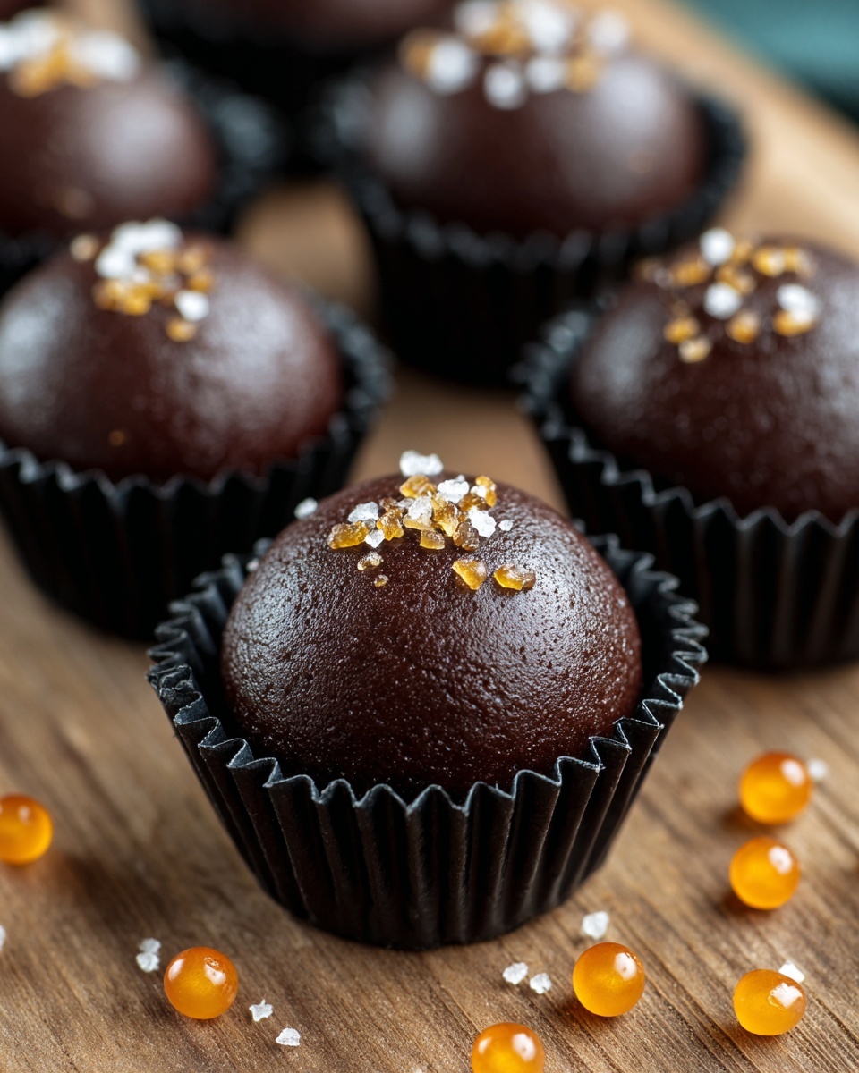 Salted Caramel Truffles Recipe - Recipe Image