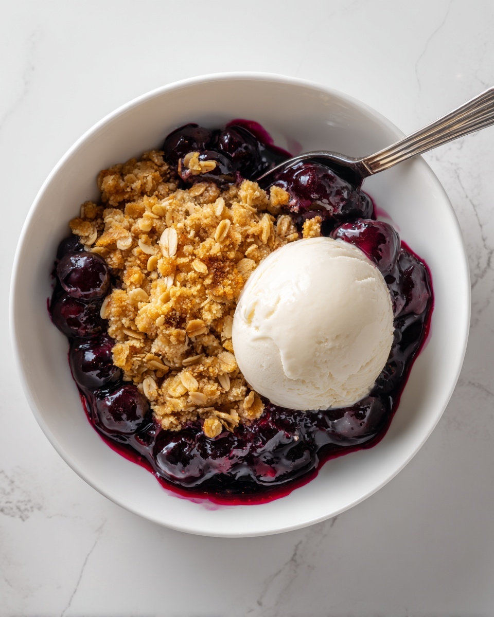 Blueberry Crisp Recipe - Recipe Image