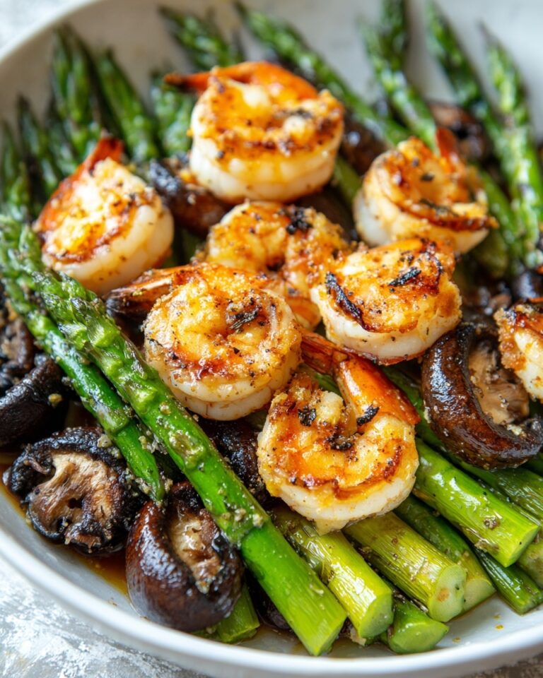 Shrimp and Asparagus Stir-Fry with Mushrooms Recipe