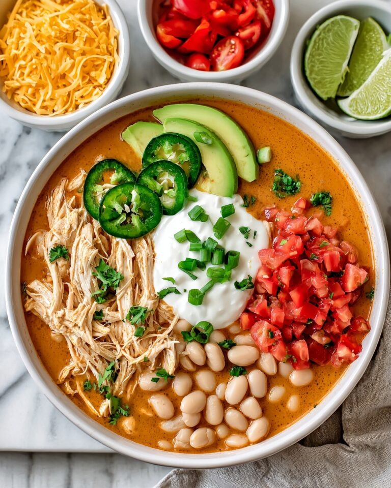 Creamy Cajun White Chicken Chili Recipe