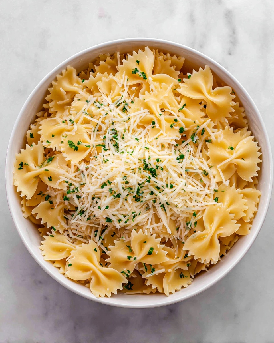Garlic Parmesan Pasta Recipe - Recipe Image