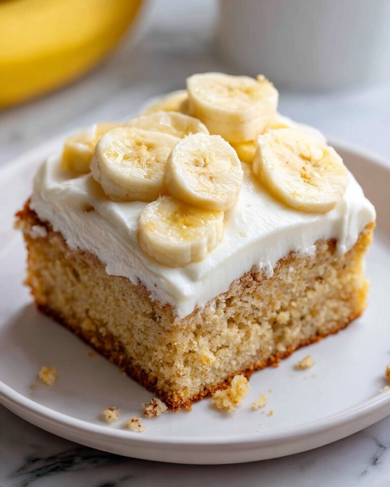 Amazing Banana Bread Cake with Cream Cheese Frosting Recipe