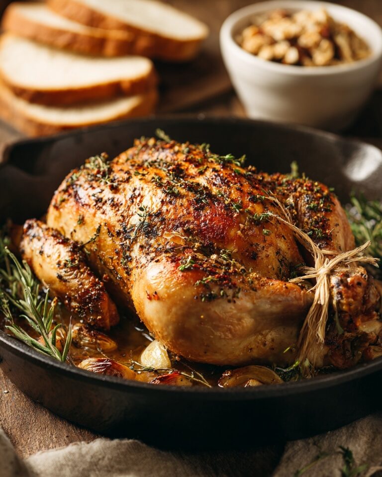 Roasted Herb Butter Turkey Recipe