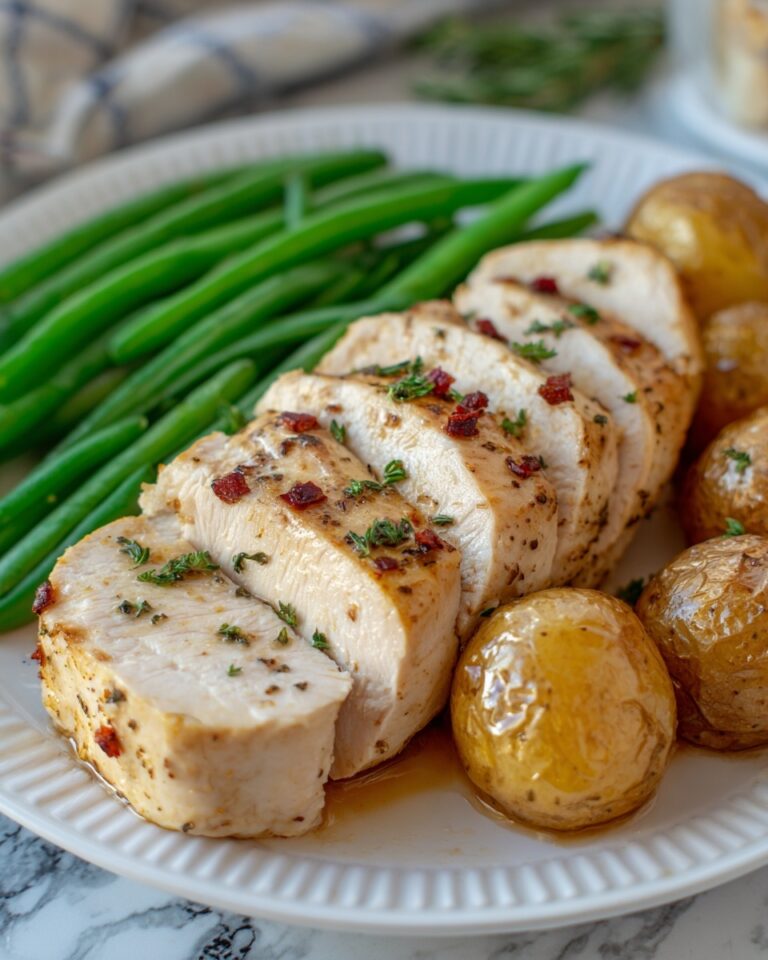 Italian Chicken with Potatoes and Green Beans Recipe