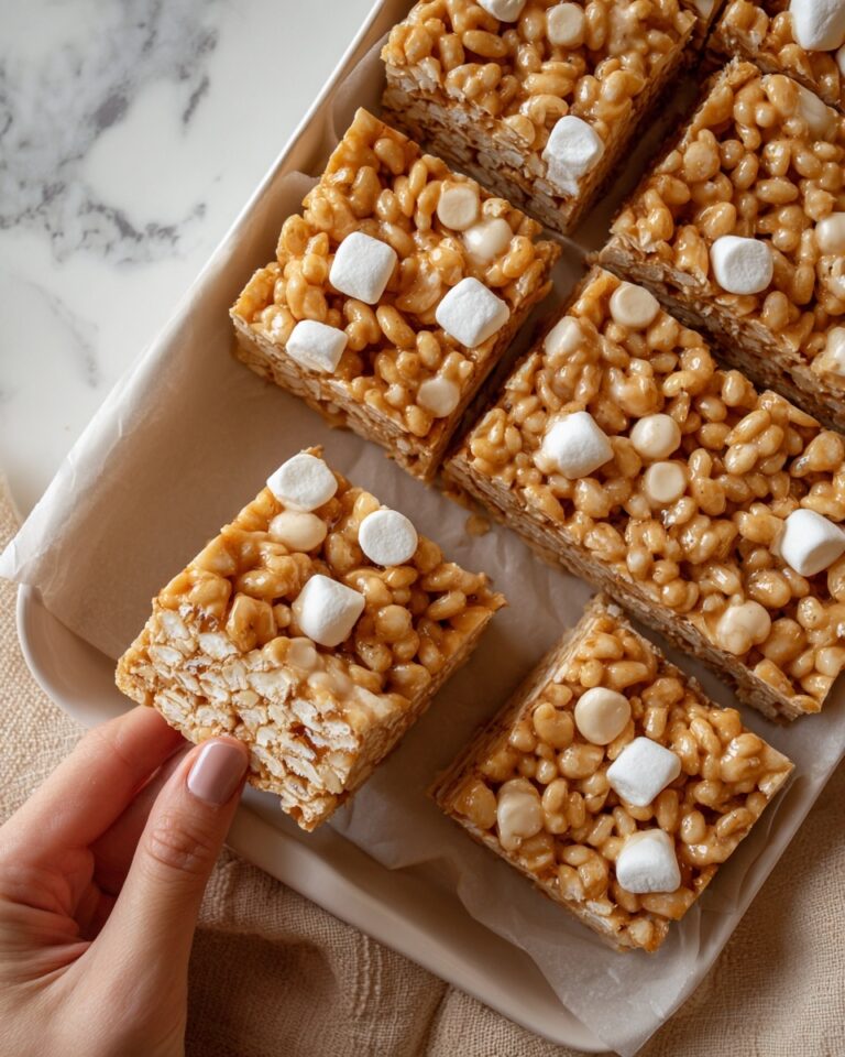 Fluffernutter Rice Krispie Treats Recipe