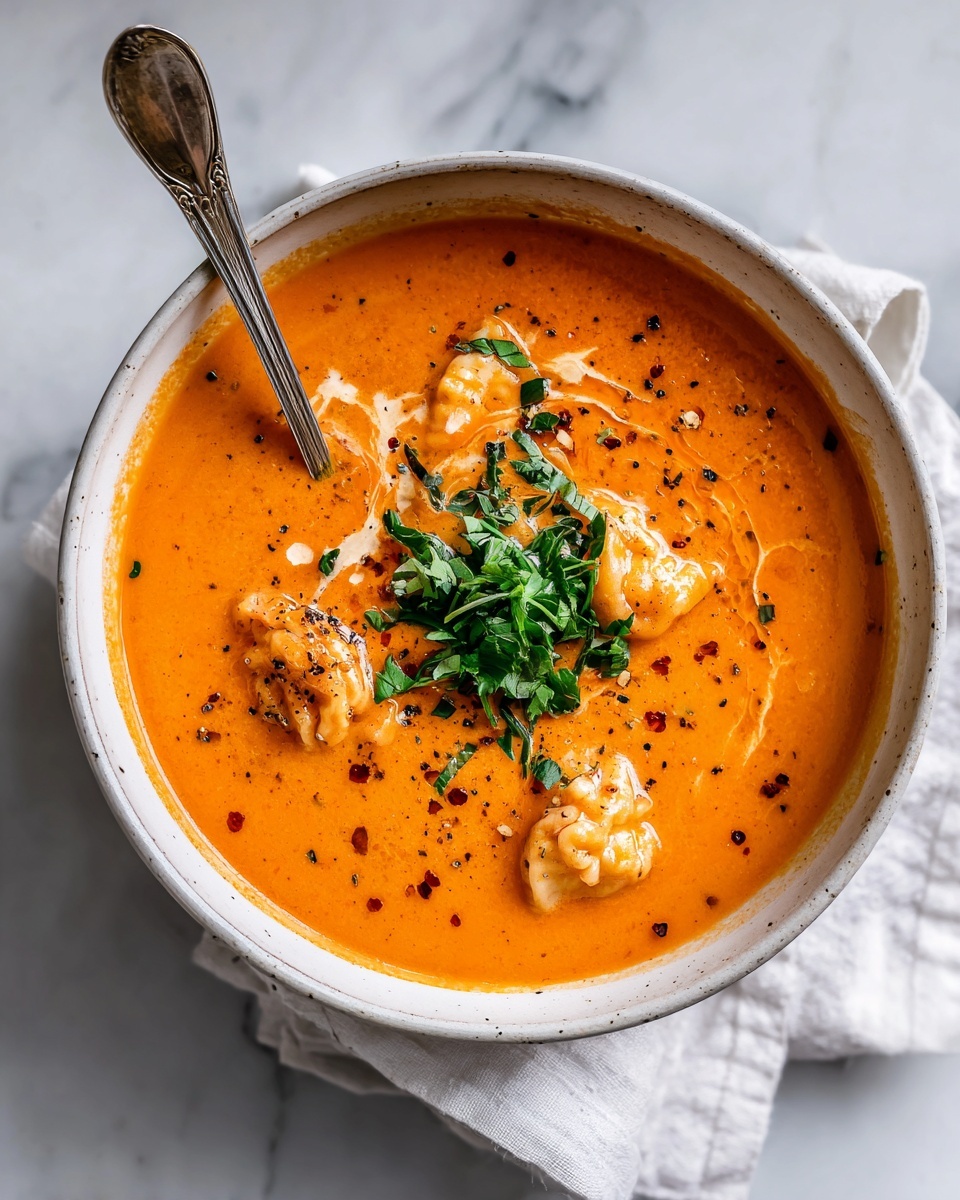 Creamy Chunky Tomato Soup Recipe - Recipe Image