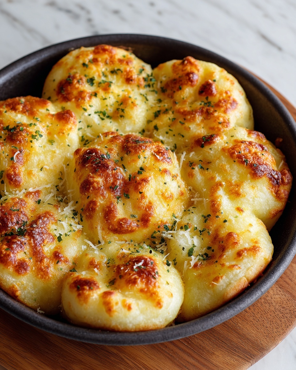 Garlic Parmesan Smashed Potatoes Recipe - Recipe Image