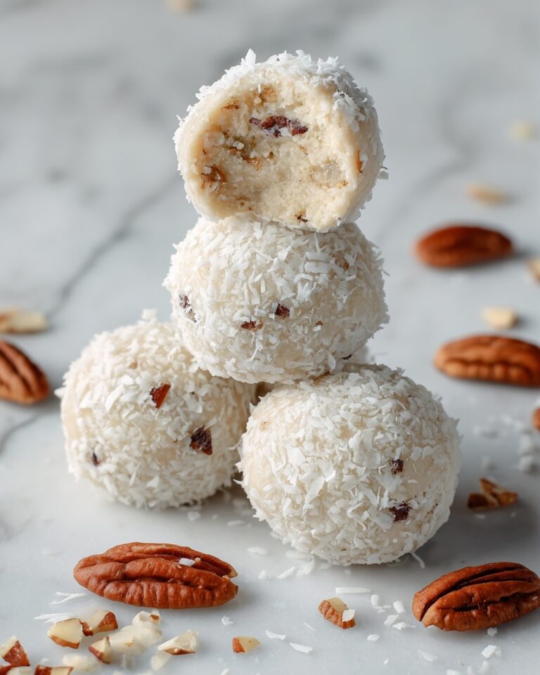 Buttery Pecan Snowball Cookies Recipe