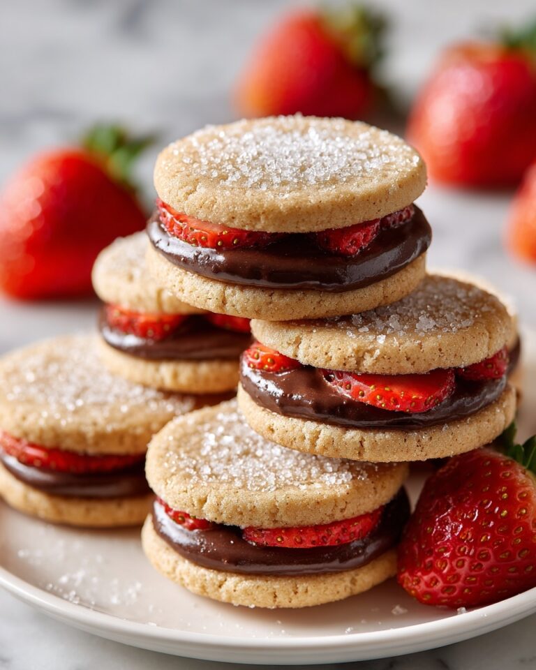 Chocolate-Stuffed Strawberry Sugar Cookies Recipe