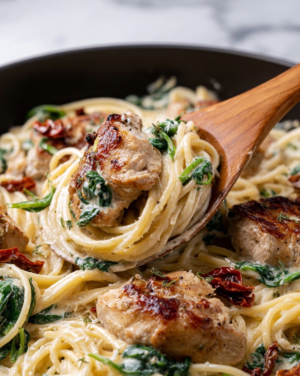 Tuscan Chicken and Spaghetti Squash Recipe - Recipe Image