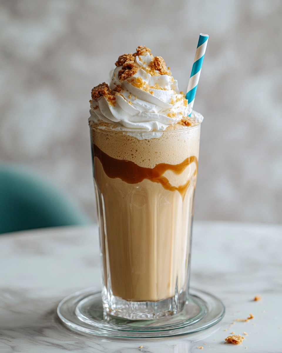 Toffee Coffee Frappé Recipe - Recipe Image