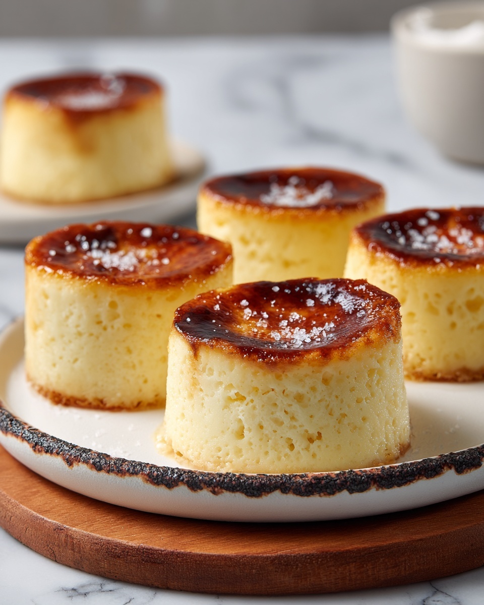 Mini Chinese Sponge Cakes with Nuts, Granola, and Berries Recipe - Recipe Image