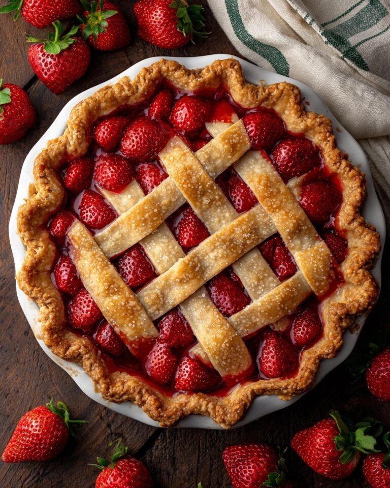 Easy Fresh Strawberry Pie Recipe
