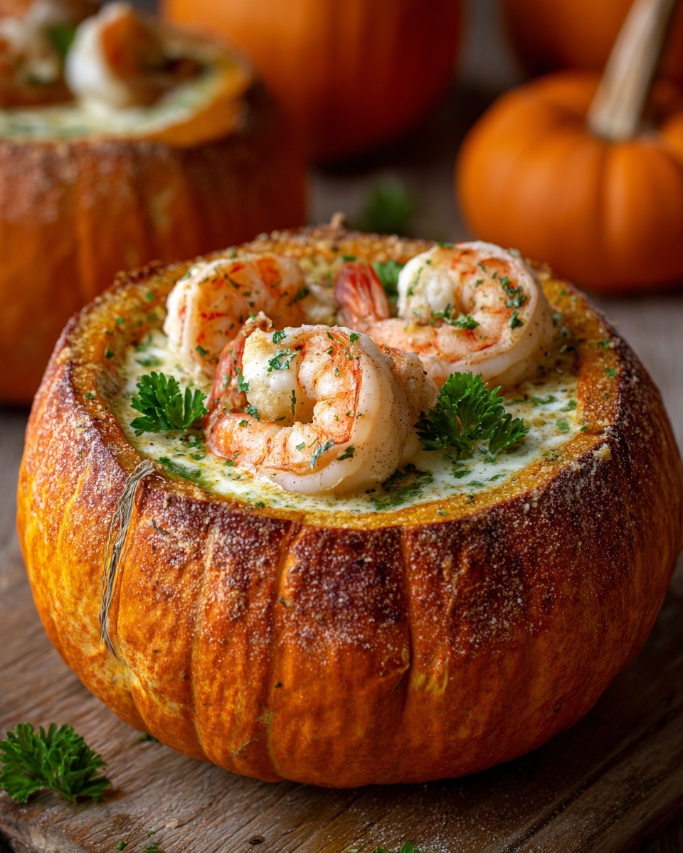 Stuffed Seafood Bread Bowl Recipe - Recipe Image