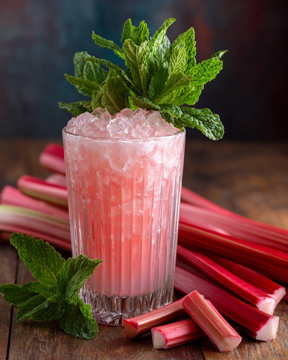 Rhubarb Liqueur Recipe - Recipe Image
