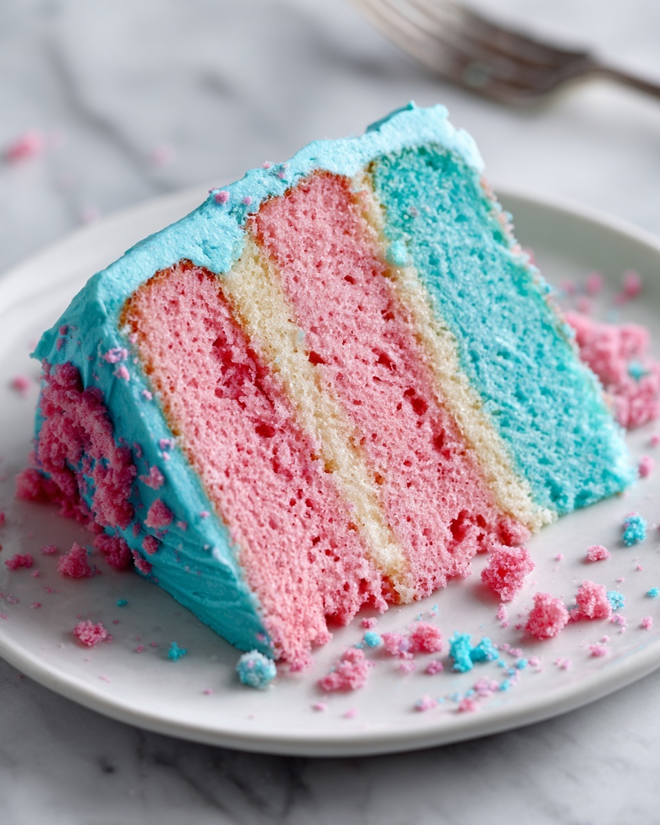 Cotton Candy Cake Recipe - Recipe Image
