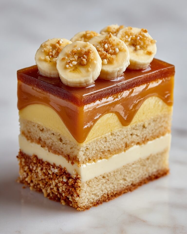 Banana Cake with Salted Caramel Frosting Recipe