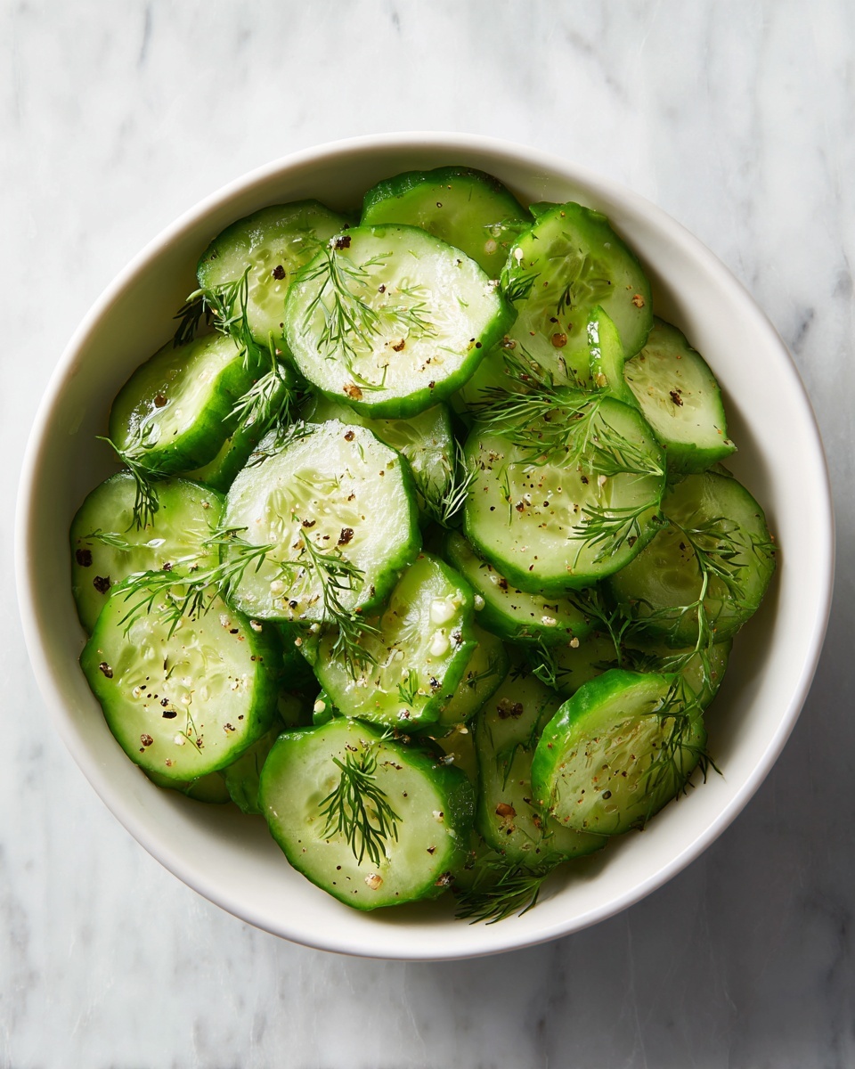 Cucumber Dill Salad Recipe - Recipe Image