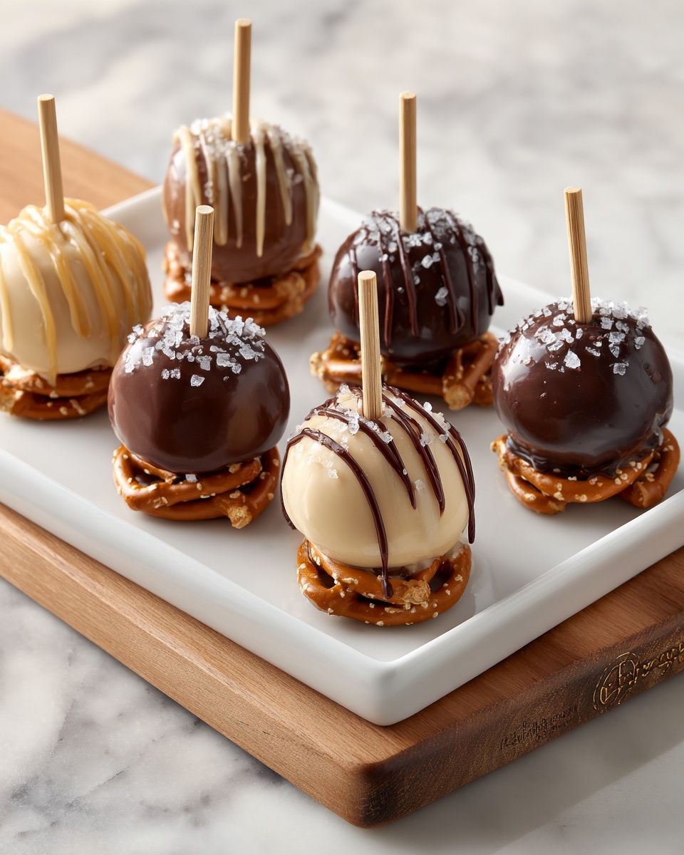 Caramel Apple Pretzel Bites Recipe - Recipe Image