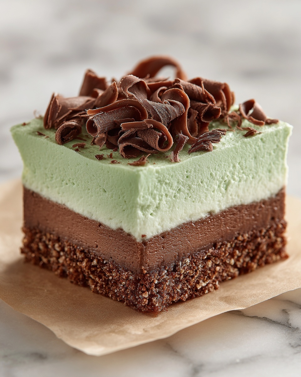 Easy Grasshopper Bars for St. Patrick’s Day Recipe - Recipe Image