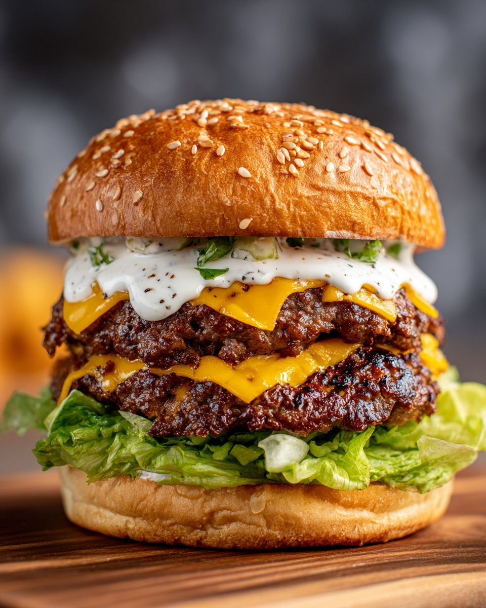 Homemade Big Mac Sandwiches Recipe - Recipe Image