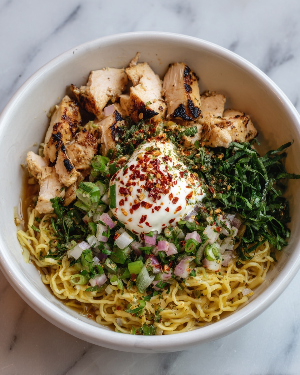 High Protein Mongolian Noodles Recipe - Recipe Image