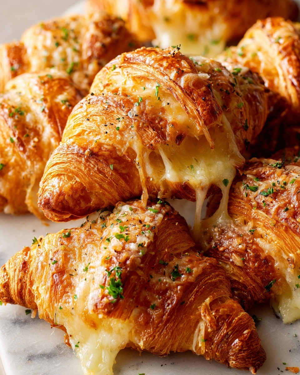 Easy Cheesy Chicken Crescent Rolls Recipe - Recipe Image