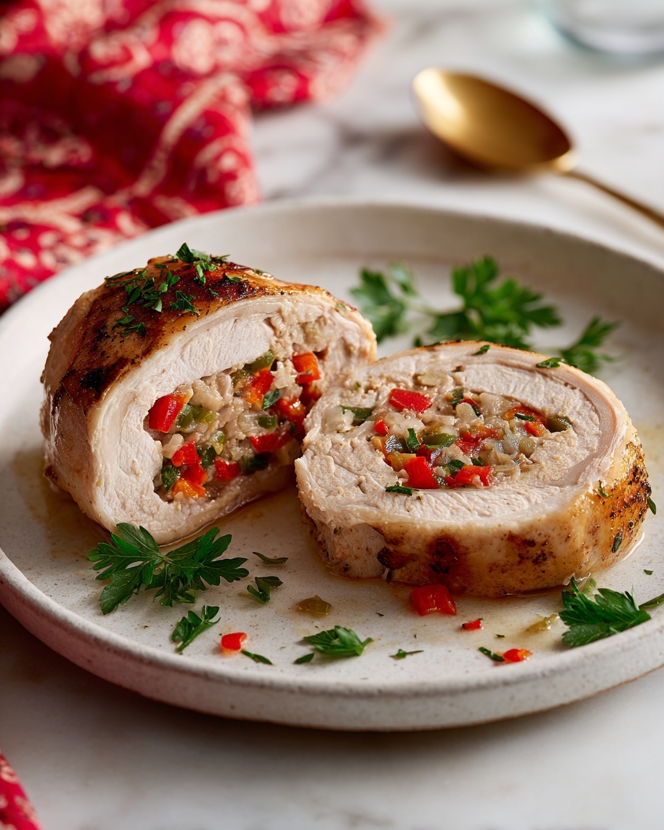 Fajita Stuffed Chicken Breasts Recipe - Recipe Image