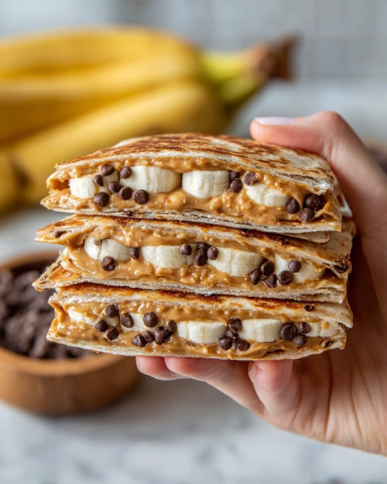 Peanut Butter Banana Quesadillas Recipe
