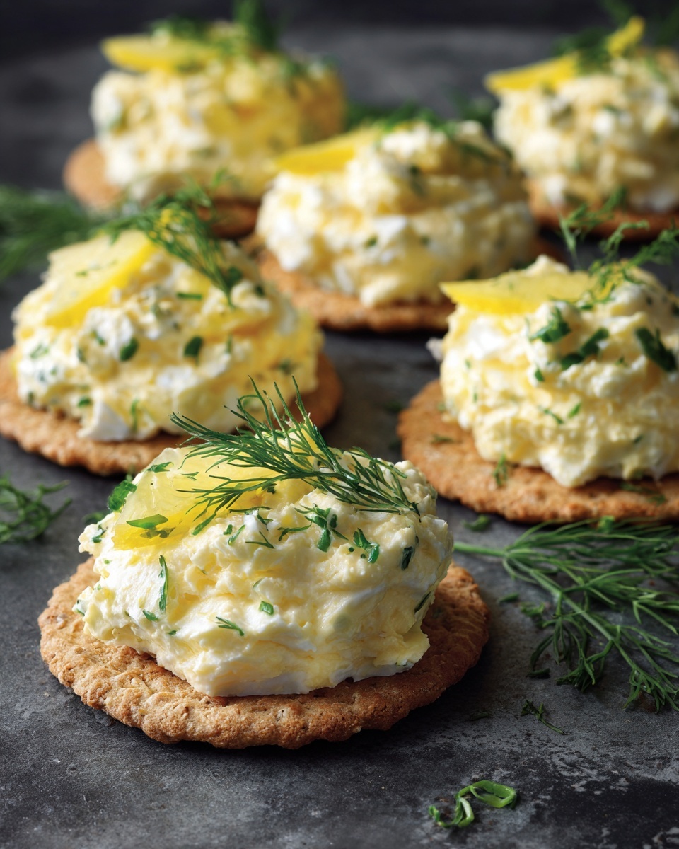 Dill Bread with Egg Salad and Apple Bites Recipe - Recipe Image
