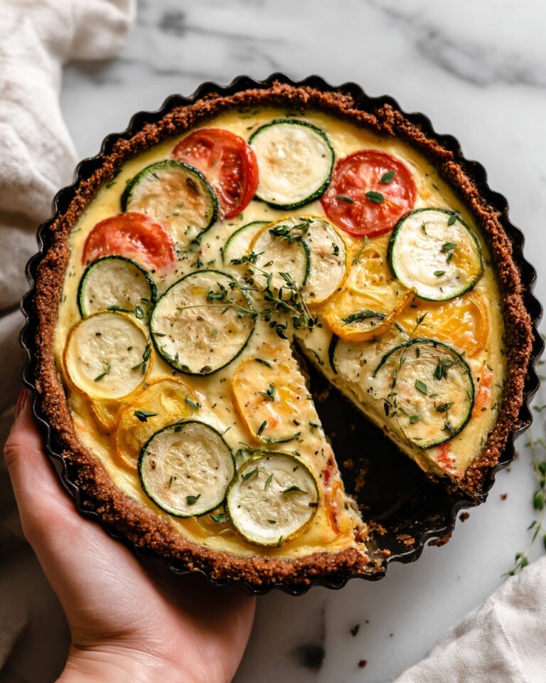 Crustless Garden Vegetable Quiche Recipe