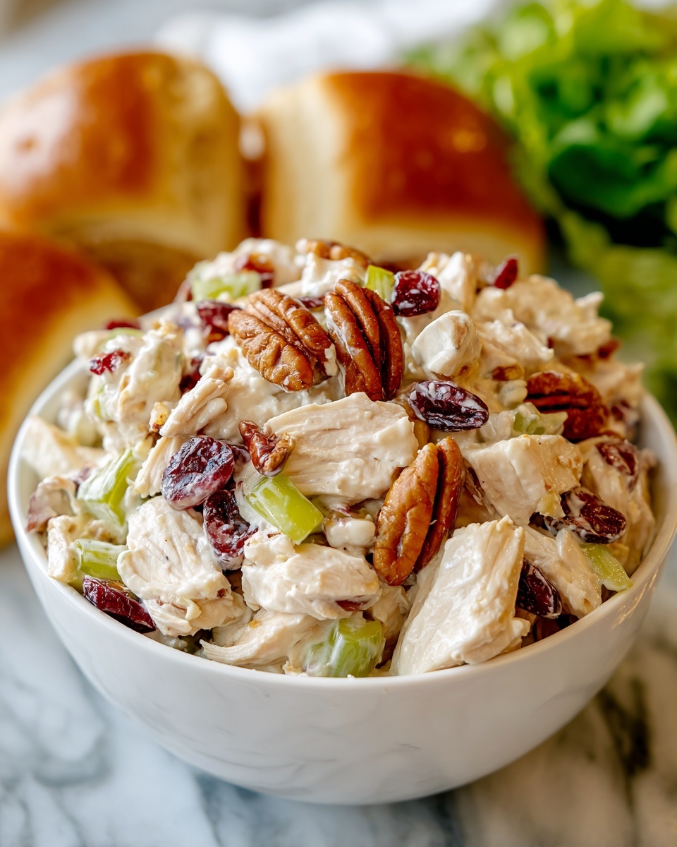 Cranberry Pecan Chicken Salad Recipe - Recipe Image