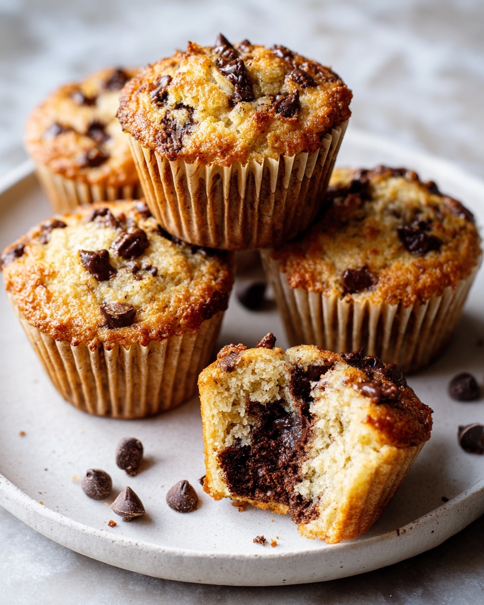 Flourless Peanut Butter Banana Muffins Recipe - Recipe Image