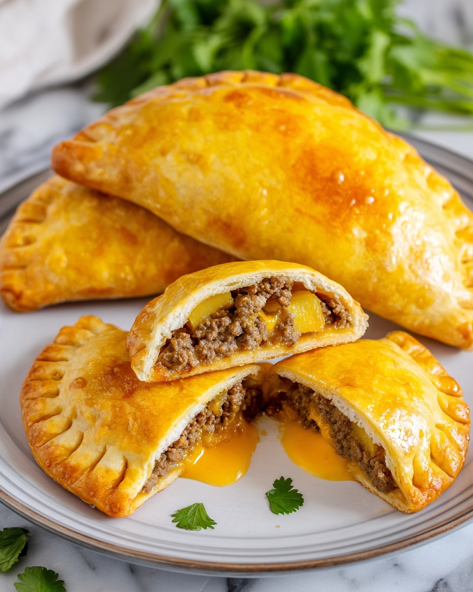 Beef and Cheese Empanadas Recipe - Recipe Image