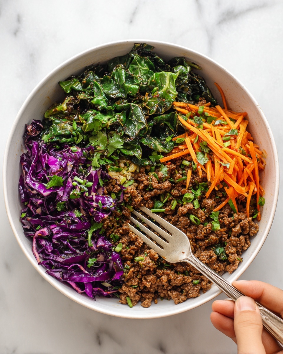 Ground Beef and Cabbage Stir-Fry Recipe - Recipe Image