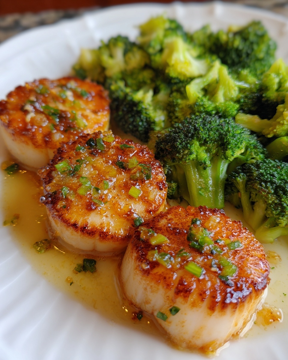 Seared Scallops with Parsley Butter Recipe - Recipe Image
