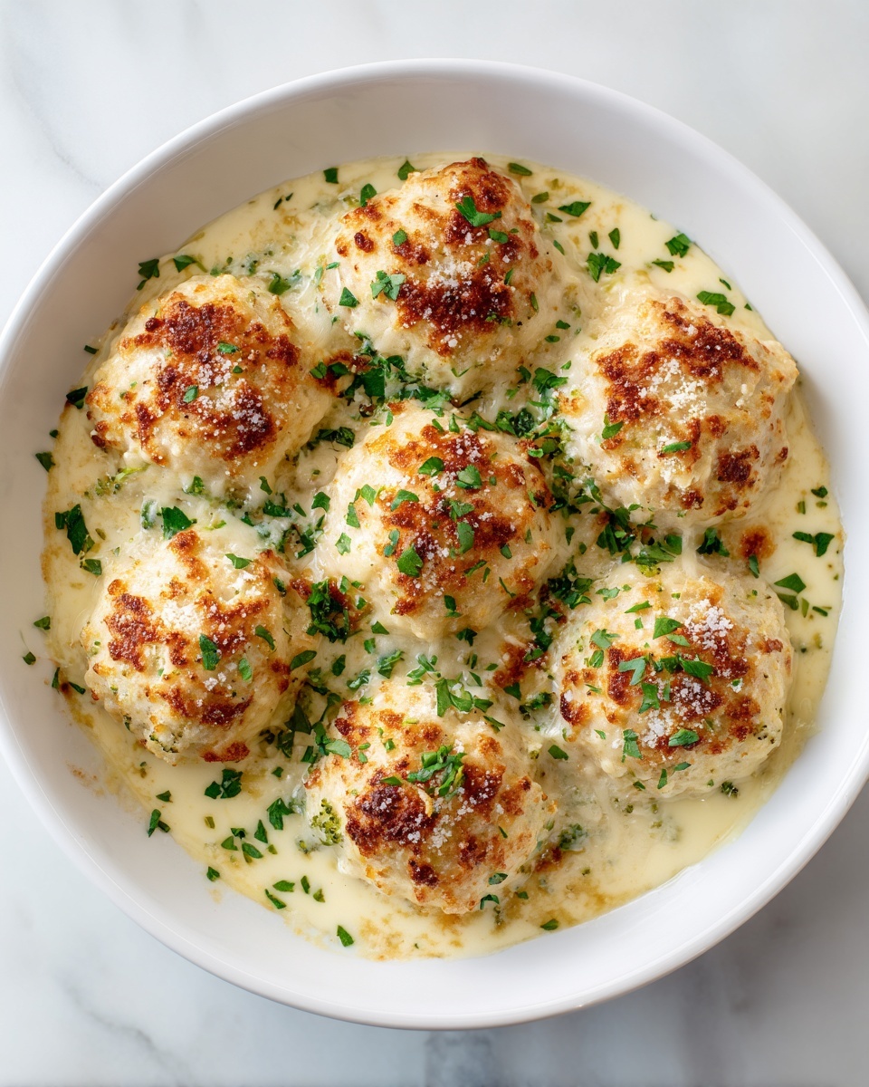 Creamy Broccoli Cheddar Casserole with Garlic Butter Pretzels Recipe - Recipe Image