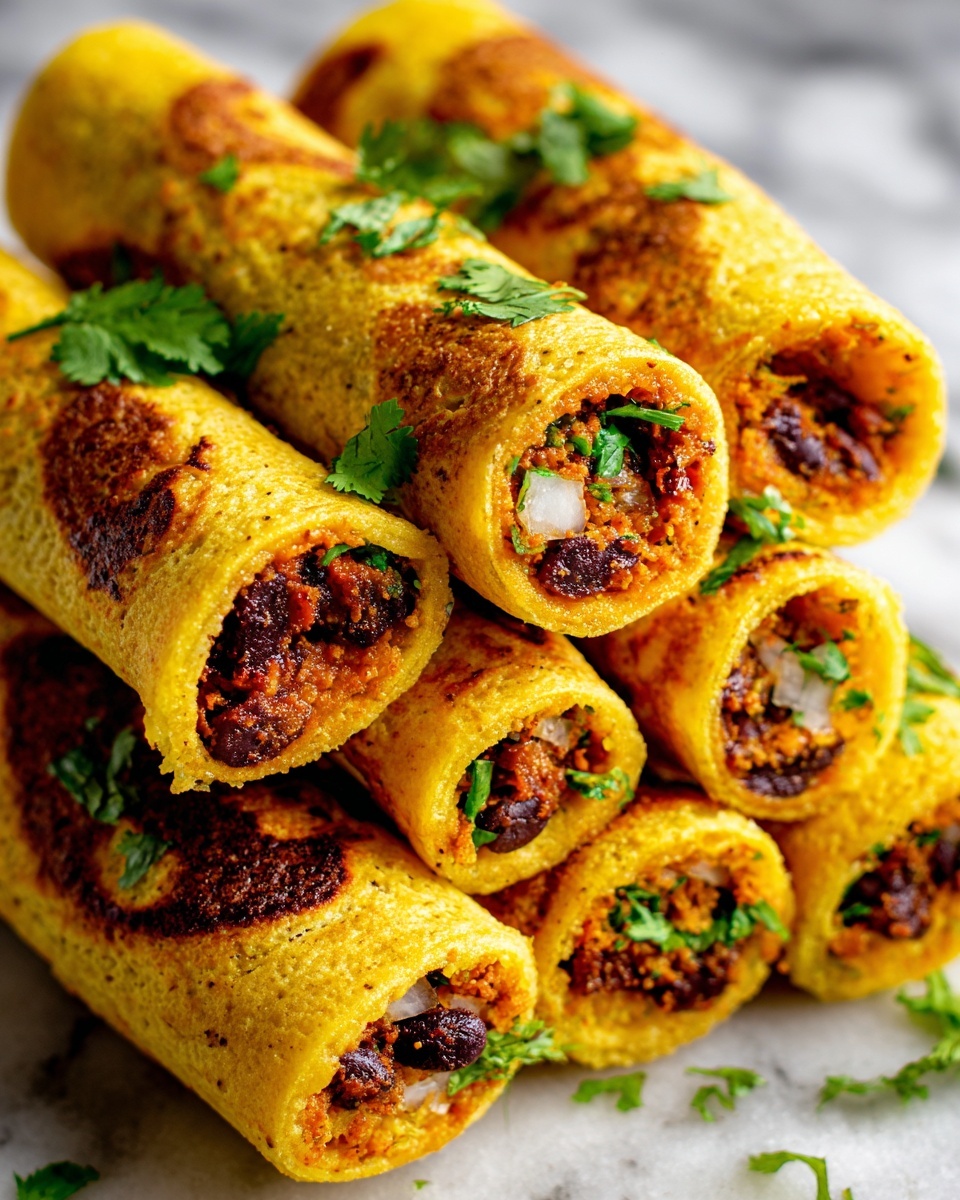 Easy Black Bean Taquitos Recipe - Recipe Image
