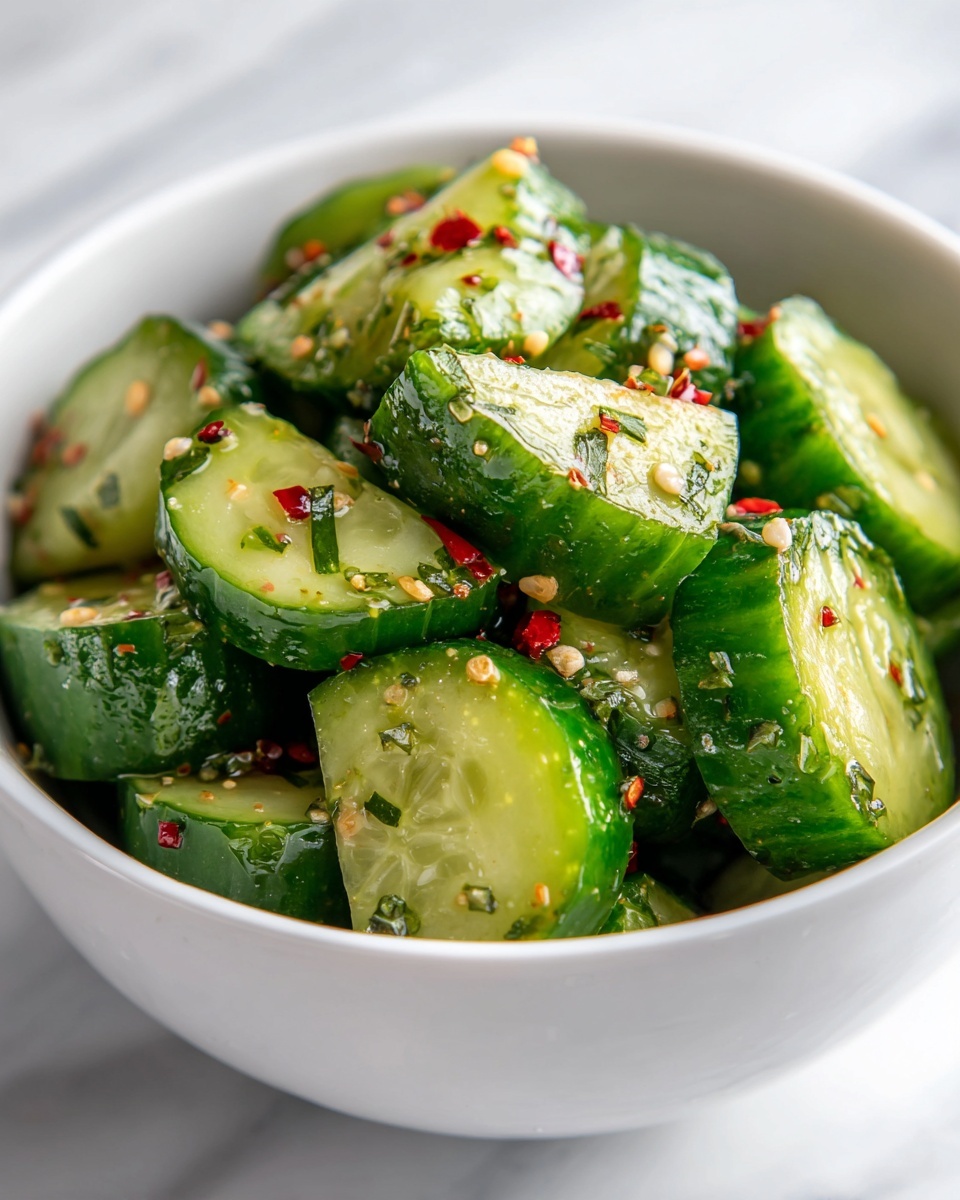 Easy Cucumber Avocado Salad Recipe - Recipe Image