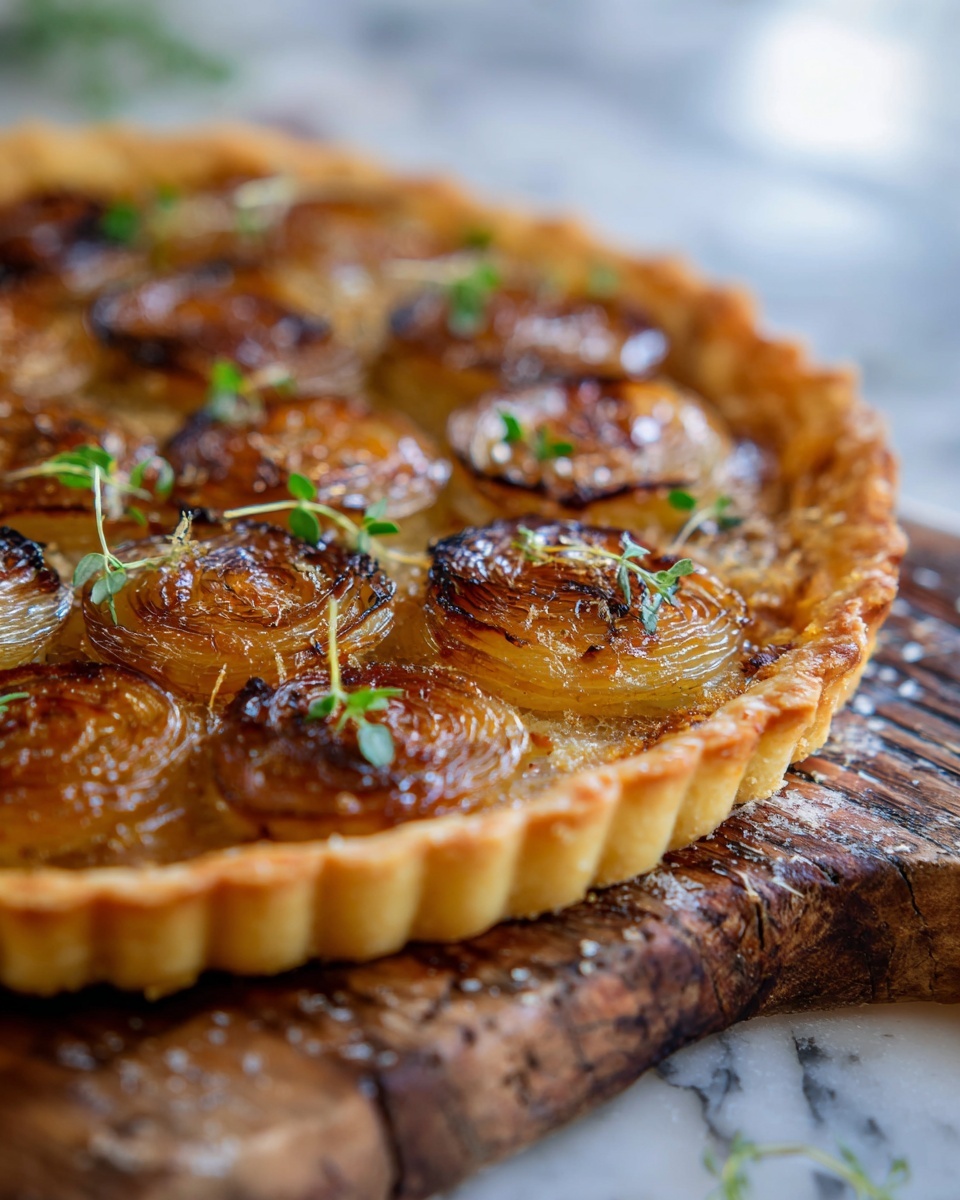 Caramelized Onion Tart Recipe - Recipe Image