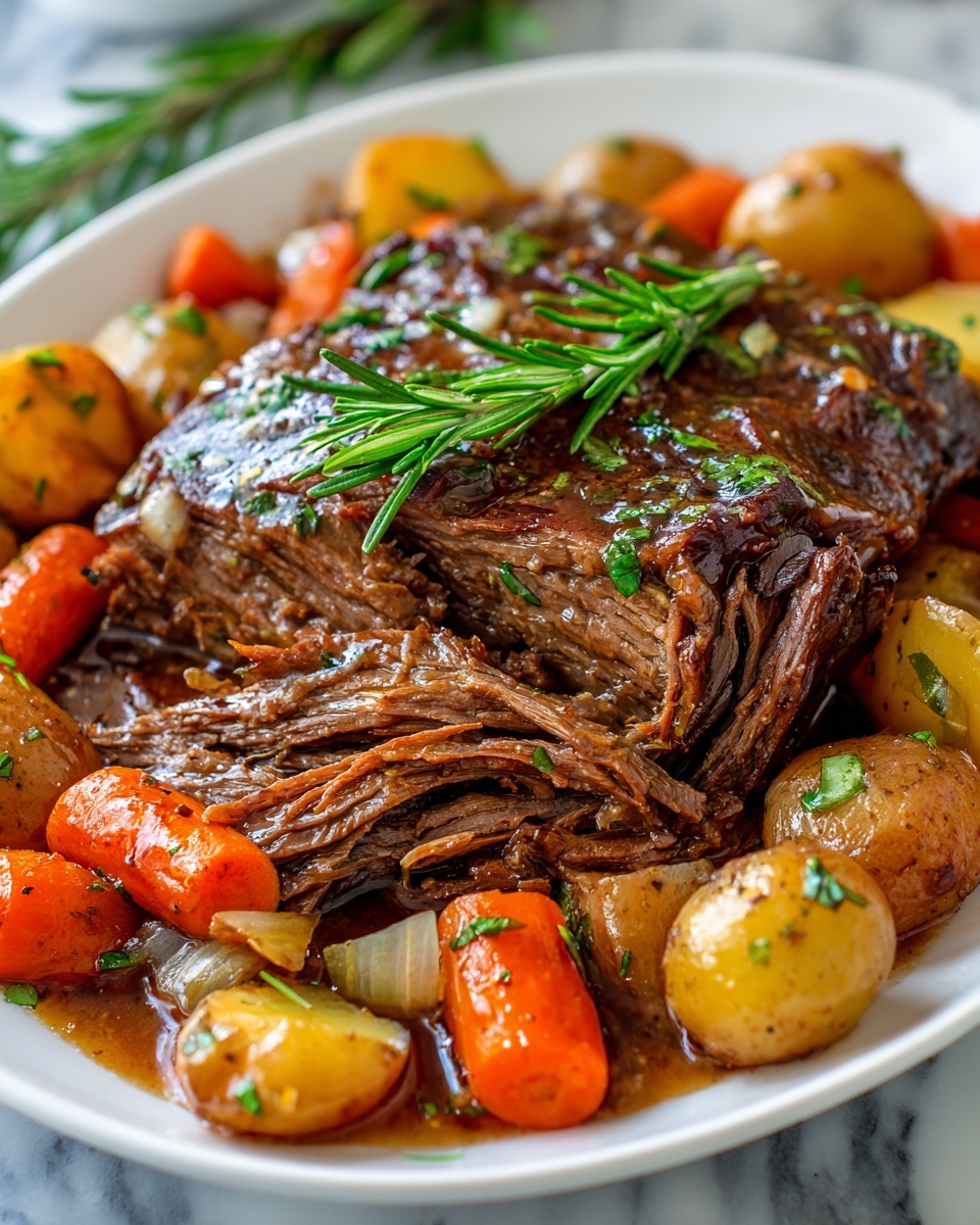 Classic Sunday Pot Roast Recipe - Recipe Image