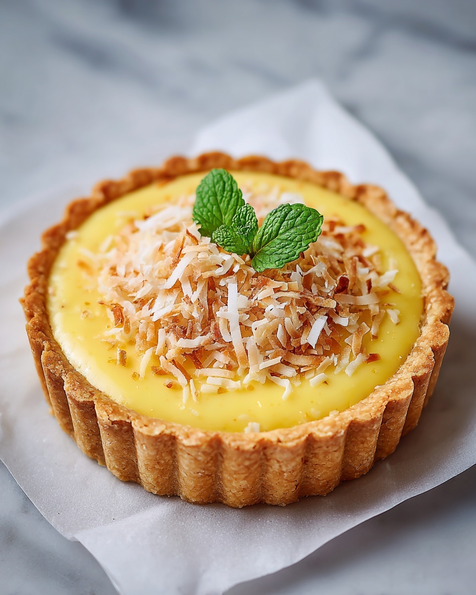 Mini Coconut Cream Pie Recipe - Recipe Image