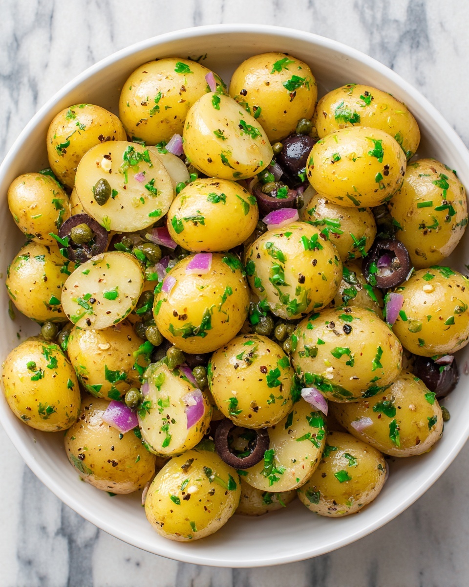 Mediterranean Potato Salad Recipe - Recipe Image
