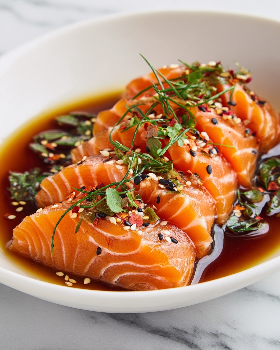 Spicy Salmon Crudo & Carrots Recipe - Recipe Image